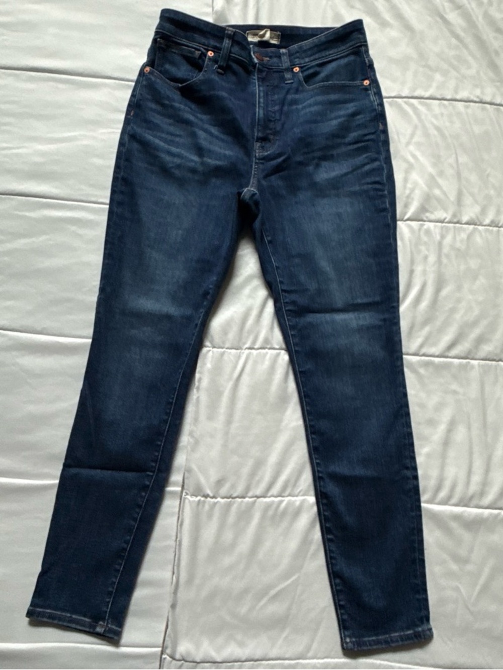 Madewell Classic High-Rise Dark Blue Women's Jeans